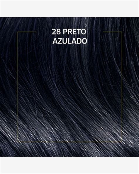 Riachuelo Kit Koleston Tinta De Cabelo Preto Azulado 28 E Retoque