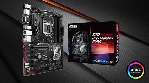 Asus Announces Z170 Pro Gaming Aura Rog Republic Of Gamers Global