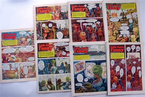 Annie Fanny Original Playboy Comics Set Comic Collectibles