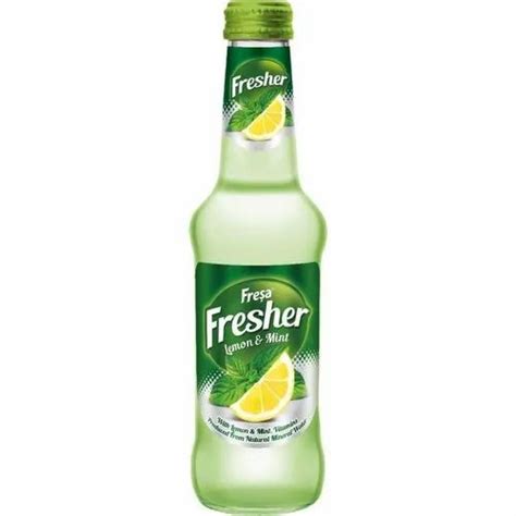 Fresa Fresher Sparkling Lemon Mint Juice Packaging Size 250 Ml At