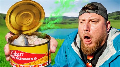 Fishing With The World's Smelliest Bait (Surströmming Fermented Herring ...