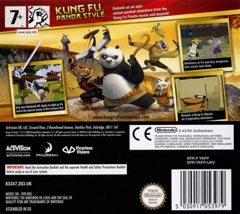 Kung Fu Panda Cover Or Packaging Material Mobygames