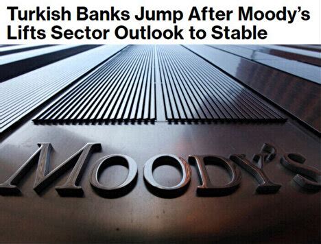 Moodys in Türk bankaları için aldığı karar Bloomberg in gündeminde