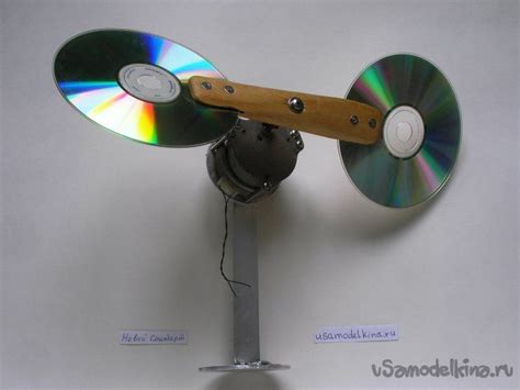 Мини-ветряк с генератором, установка за окно. Из доступных материалов ...