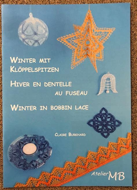 Bobbin Lace Booklets By Claire Burkhard 14 50 Each Autumn Or Etsy