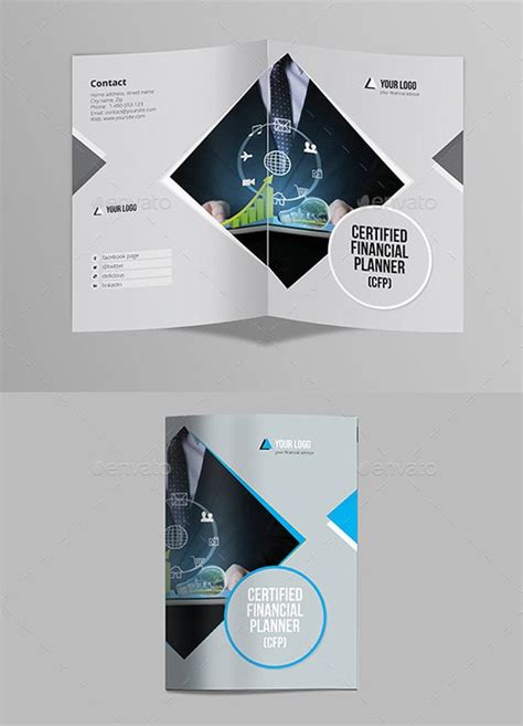 37 Half Fold Brochure Templates Free Premium Templates