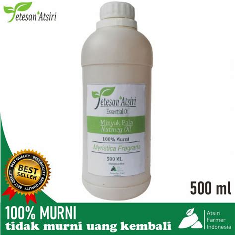 Jual 500ml Minyak Atsiri Pala Minyak Pala Murni 100 Nutmeg Essential