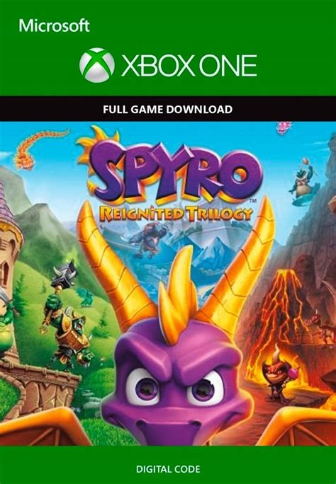 Spyro Reignited Trilogy Klucz Xbox One Series X S Stan Nowy 10 87 Zł