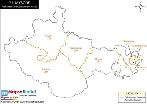 Maps Of India Mysore Map Tourist Map Images