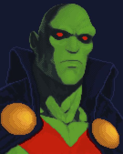 Martian Manhunter fan art by Pixelonious Monk on Dribbble