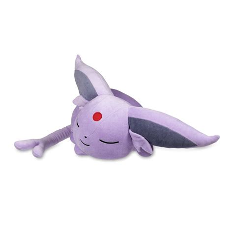 Sleeping Espeon Poké Plush 17 ½ In Pokémon Center Official Site