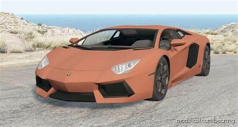 BeamNG: Lamborghini Aventador SVJ 2018 Car Mod - ModsHost