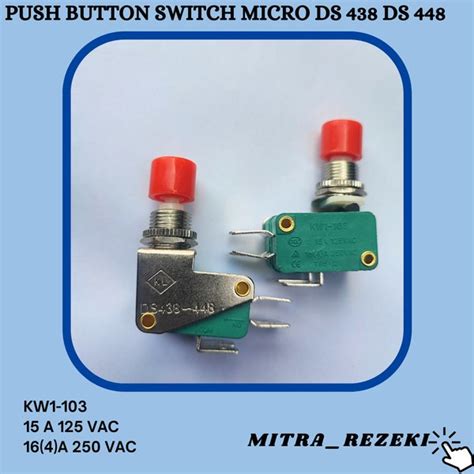 Jual Push Button Switch Micro DS 438 DS 448 Di Lapak Mitra Rezeki