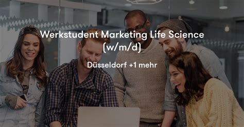 Werkstudent Marketing Life Science W M D Capgemini Deutschland