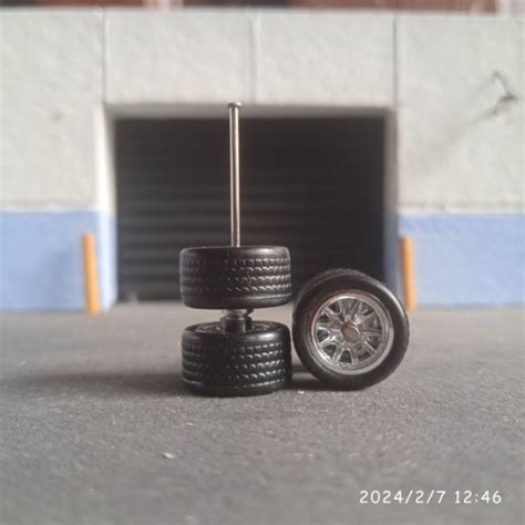 Jual Ban Karet Hot Wheels Tomica Matchbox BBS Krom As Panjang Ukuran 10 Shopee Indonesia