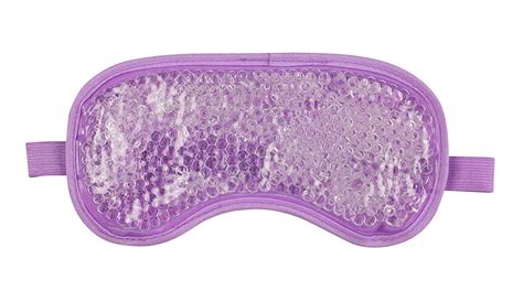 IdeaWorks Gel Bead Eye Mask Hot Or Cold Therapy Plush Back Purple Buy Now With Express