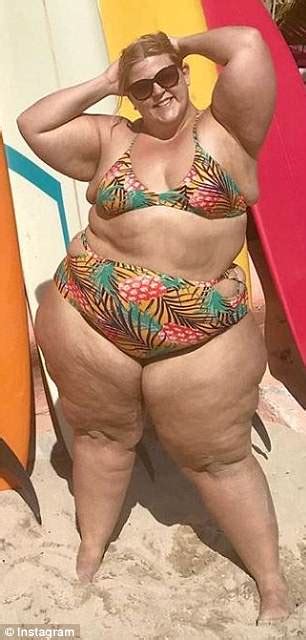 Plus Size Blogger Hits Back After Being Told To Cover Up After She Posed In A String Bikini