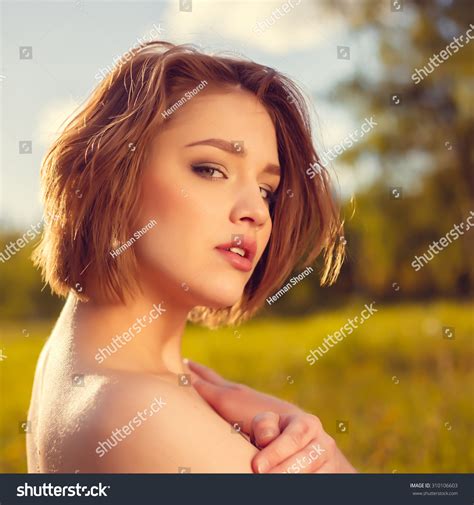 Sensual Naked Girl Outdoor Portrait Stock Photo Shutterstock