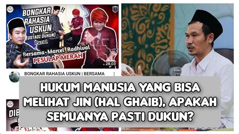 Gus Baha Meluruskan Pesulap Merah Ustadz Faizar Hukum Manusia Yang