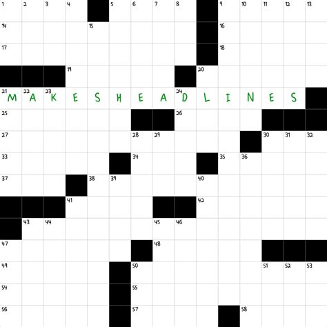 Is big in the news NYT Crossword Clue - January 24 2025