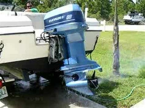 Evinrude 88 SPL 1987 YouTube