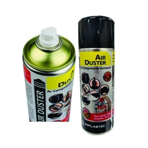 Spray Ar Comprimido Air Duster Spray Equipe 2000 Comercial