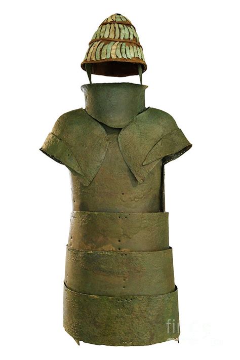 Mycenaean Bronze Armour Photograph By David Parkerscience Photo