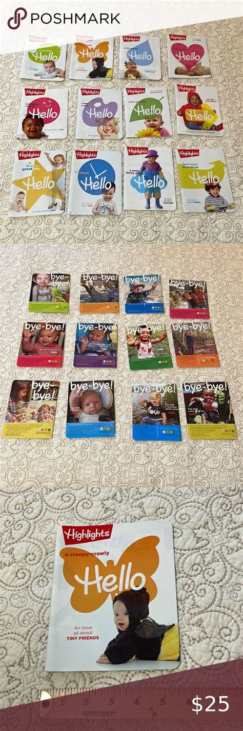 Highlights Hello Magazine books. Set 12 | Hello magazine, Books, Magazine