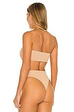 Superdown Darcey Cut Out Bodysuit In Nude Revolve