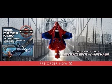 The Amazing Spider Man Video Game Pre Order Bonuses Youtube