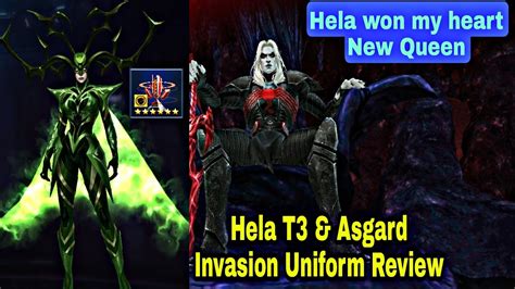 Hela T3 Asgard Invasion Uniform Review WBL Knull Test With Obelisk