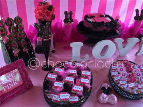 Chocolaria Chic Chocolateria E Confeitaria Art Stica Ch De Lingerie Tema Victoria S Secret