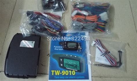 Купить Томагавк tw9010 два пути Автомобильная сигнализация с двигателя ...