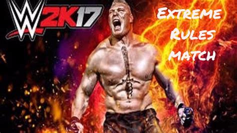 Wwe 2k17 Extreme Rules Randy Orton Vs Fernando Youtube