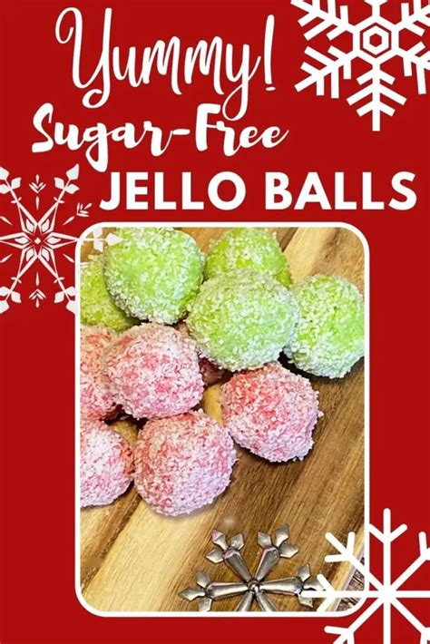 Easy Diabetic Sugar Free Jello Balls Recipe The Naked Diabetic