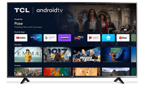 TCL 55" Class 4-Series 4K UHD HDR LED Smart Android TV - 55S434 | TCL USA 