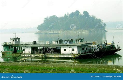 Umananda Island Temple At A Small Island Of Brahmaputra River, Guwahati ...