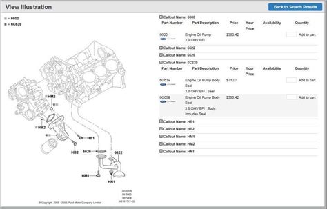 Visualizing Ford Part Numbers: Clear and Concise Diagrams