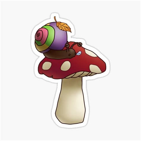 Inclusive Sappho Lesbian Flag Autumn Mushroom Pride Snail Sticker For Sale By Pridesnails