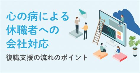 メンタルヘルス不調による休職者への会社対応｜復職支援の流れ Chr発 Well Being コラムwell Be