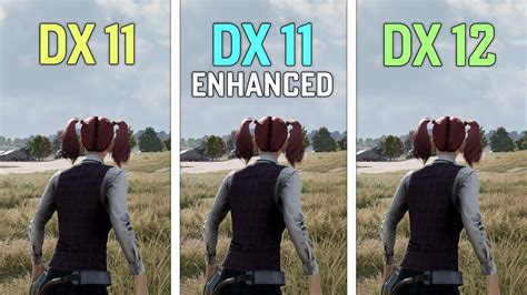 Pubg Directx Vs Directx Enhanced Vs Directx Youtube