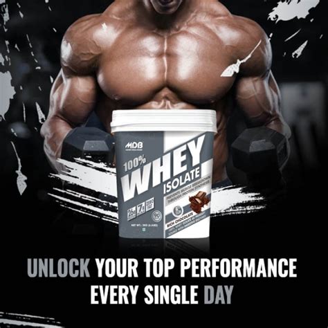 MasterDreamBodies®️ MDB 100% Whey Isolate | 26g Protein 7g...