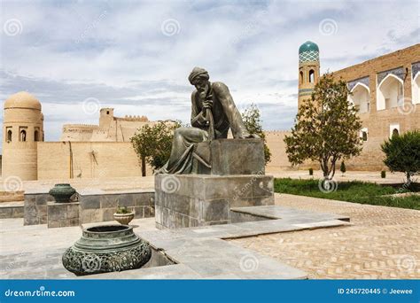 Statue Of Muhammad Ibn Musa Al Khwarizmi Famous Scientist Born In