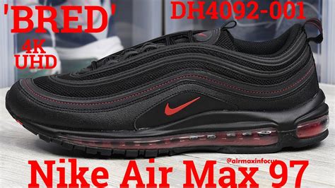 K Nike Air Max Black University Red Aka Bred A Detailed Look