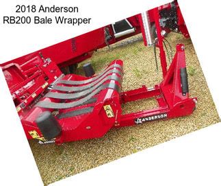 Anderson Bale Wrapper Parts | AgriSeek.com