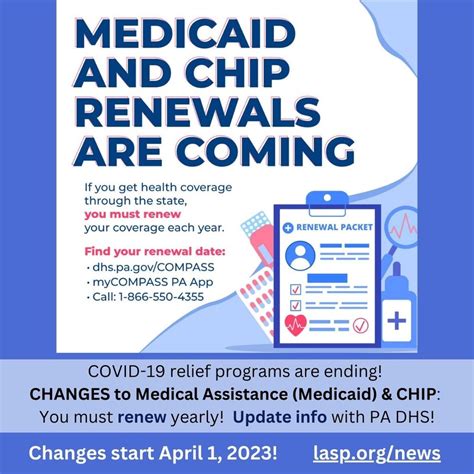 Changes To Medicaid Medical Assistance And Chip Start April 1 2023