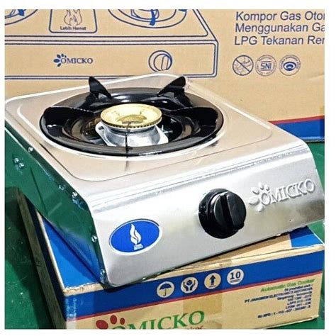 Kompor Omicko Gas Stainless Tungku Lazada Indonesia