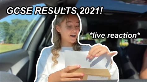 Opening My Gcse Results Live Reaction Youtube