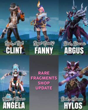 Update Skin Fragment Shop Untuk November Banyak Skin Baru