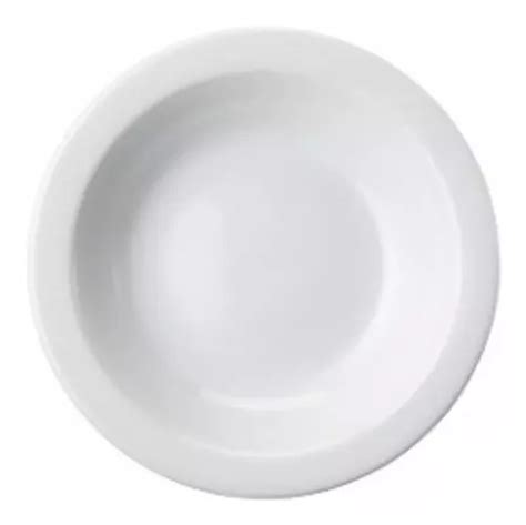 12 Platos Hondos 21cm Porcelana Schmidt Protel